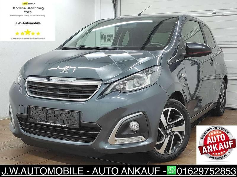 Dark grey mica 1e0/metallic Gebraucht 2014 Peugeot 108 Allure Kleinwagen | 4.999 € (Fairer Preis) - Bild 1/4