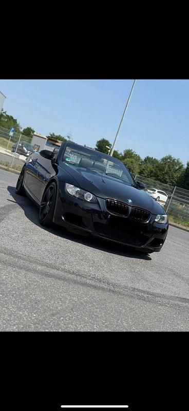 Schwarz Gebraucht 2008 BMW 335 Cabriolet Cabrio | 11.000 € (Superpreis) - Bild 1/4