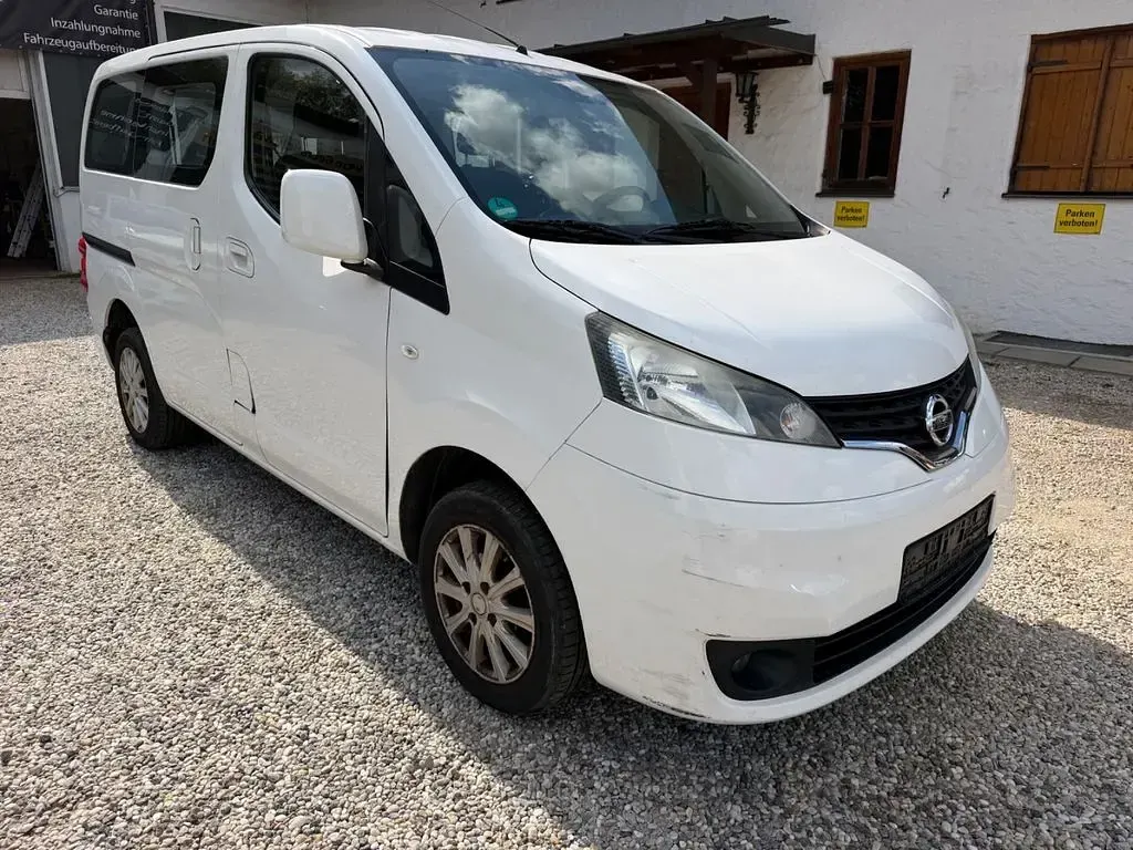 Gebraucht Nissan Evalia Acenta 90 PS (66 kW) 2016 Weiß Van / Kleinbus