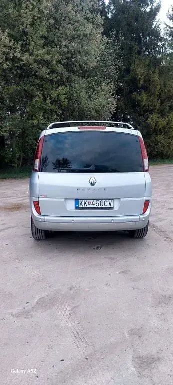 Gebraucht Renault Espace 173 PS (127 kW) 2013 Silber Van / Kleinbus