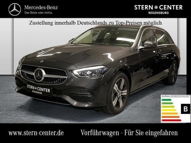 Metalliclack graphitgrau Gebraucht 2024 Mercedes C300e Avantgarde Kombi | 46.279 € (Guter Preis) - Bild 1/4