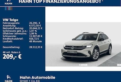 Neu VW Taigo 95 PS (69 kW) 2026 Grau SUV