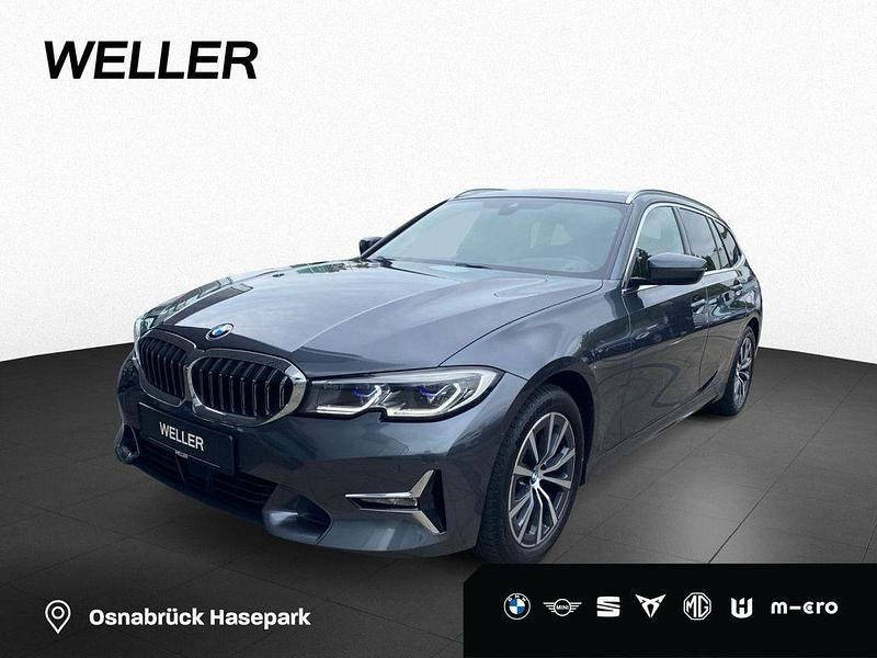 Mineralgrau (grau) Gebraucht 2021 BMW 318 Luxury Line Kombi | 27.550 € (Teuer) - Bild 1/4
