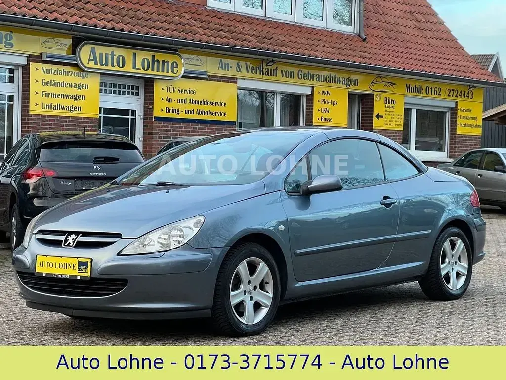 Gebraucht Peugeot 307 CC 136 PS (100 kW) 2004 Blau Cabrio