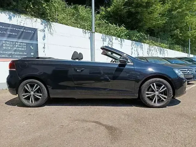 Gebraucht VW Golf VII Basis 105 PS (77 kW) 2012 Schwarz Cabrio