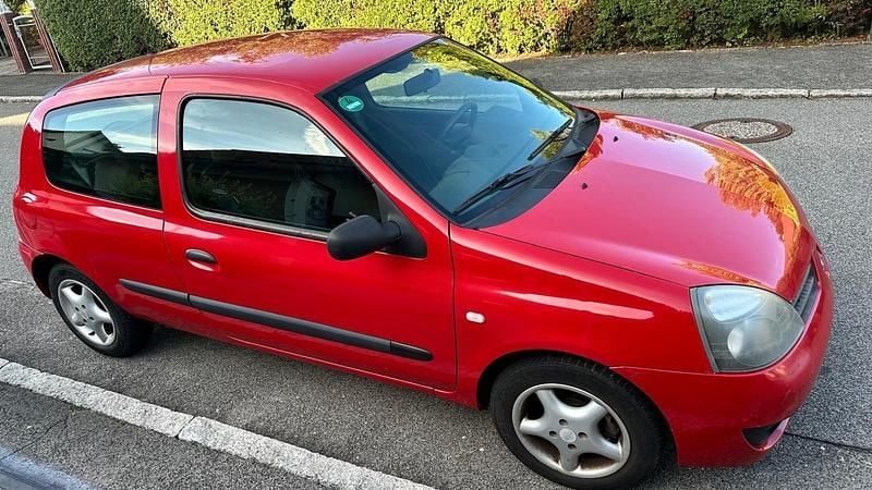 Rot Gebraucht 2008 Renault Clio II Kleinwagen | 1.450 € (Superpreis) - Bild 1/4