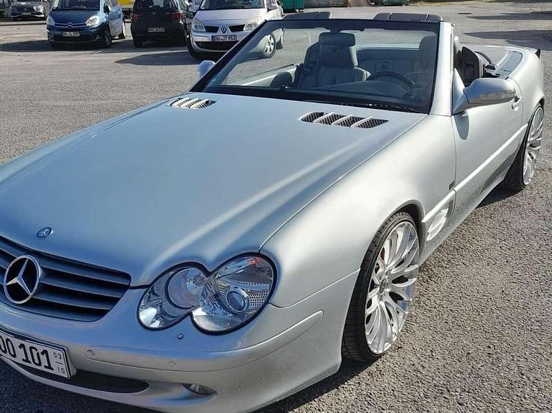 Gebraucht Mercedes SL320 231 PS (169 kW) 1995 Silber Cabrio
