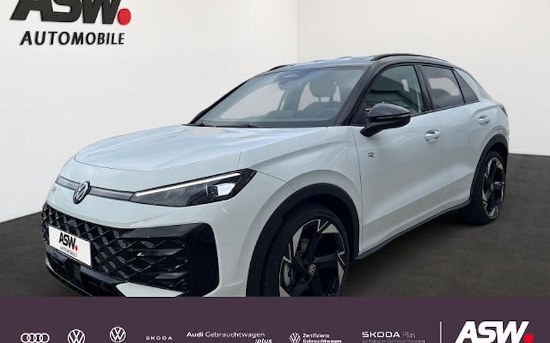 Pure white Neu 2025 VW T-Roc R-line SUV | 47.830 € - Bild 1/4