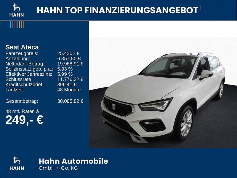 Gebraucht Seat Ateca Style 150 PS (110 kW) 2023 "bila" weiss SUV