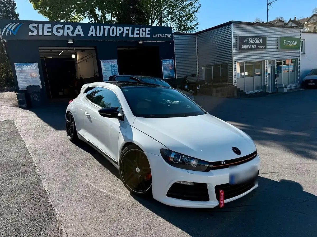 Usata VW Scirocco R-line 329 CV (241 kW) 2009 Bianco Coupé