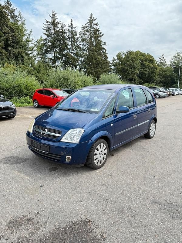 Blau Gebraucht 2003 Opel Meriva Enjoy Van / Kleinbus | 700 € (Superpreis) - Bild 1/4