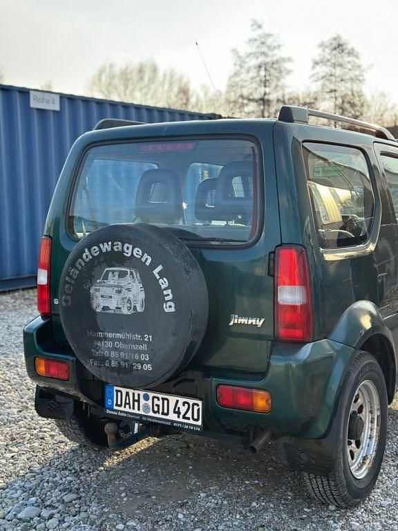 Gebraucht Suzuki Jimny 82 PS (60 kW) 2001 Grün SUV