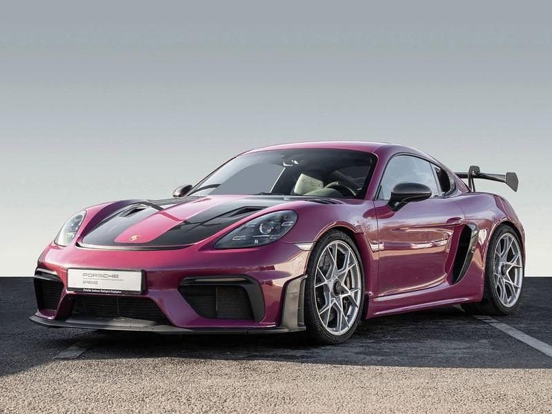 Violett Gebraucht 2024 Porsche Cayman GT4 Coupé | 166.500 € (Fairer Preis) - Bild 1/4