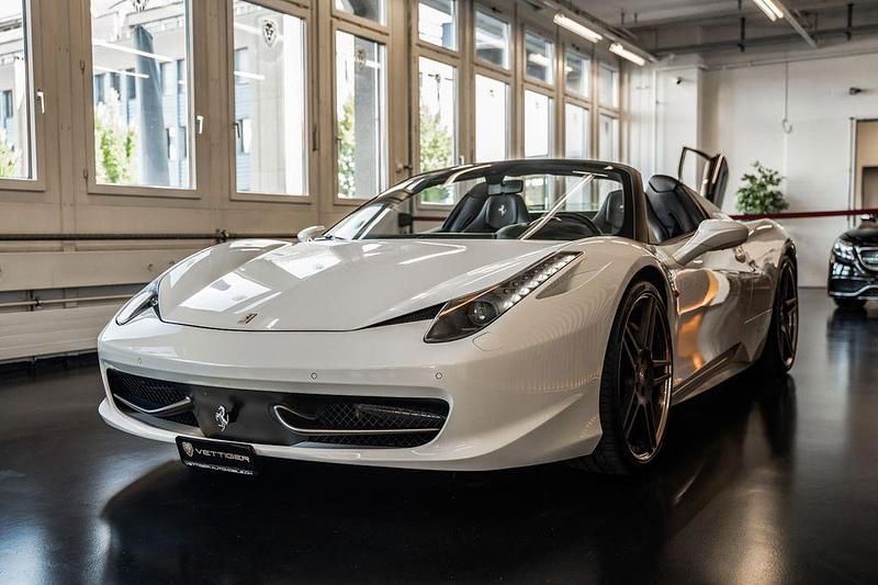 Gebraucht Ferrari 458 570 PS (419 kW) 2012 Weiß Cabrio