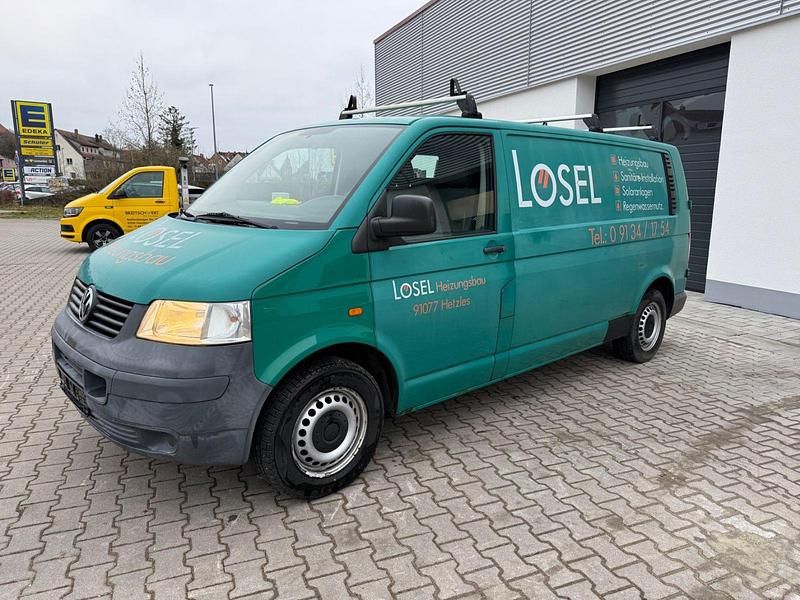 Usata VW Transporter 131 CV (96 kW) 2007 Verde Furgone