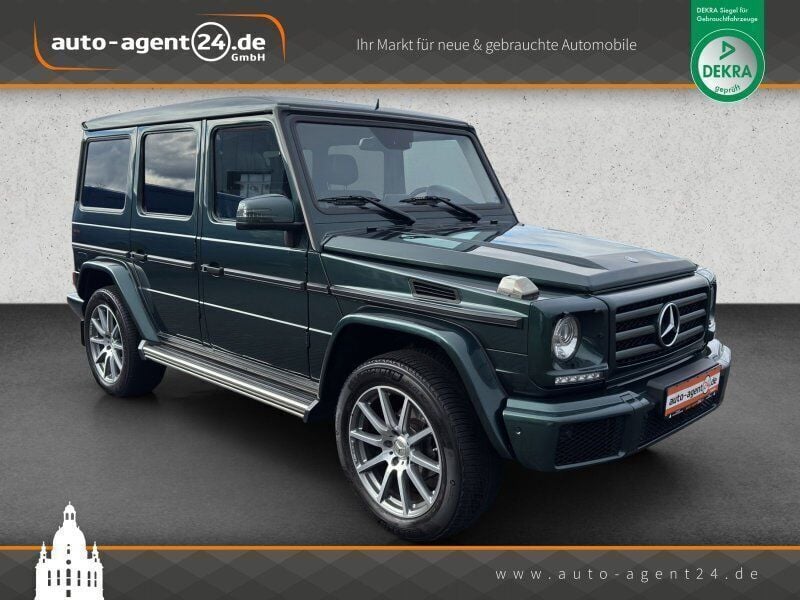 Periklasgrün metallic Gebraucht 2017 Mercedes G350 AMG SUV | 56.990 € (Fairer Preis) - Bild 1/4