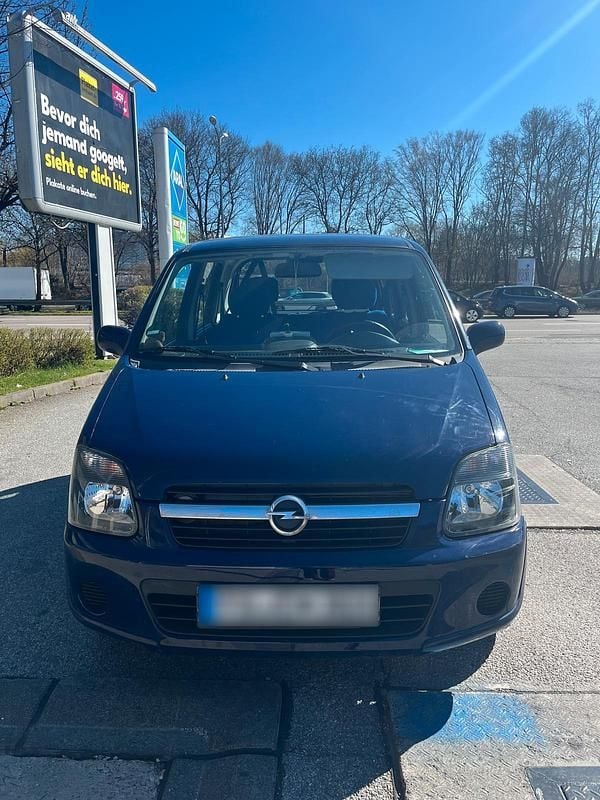 Gebraucht Opel Agila 80 PS (58 kW) 2005 Blau Van / Kleinbus