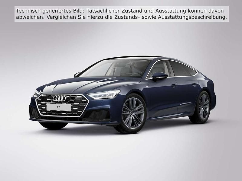 Firmamentblau metallic Gebraucht 2023 Audi A7 S-Line Limousine | 49.950 € (Fairer Preis) - Bild 1/4