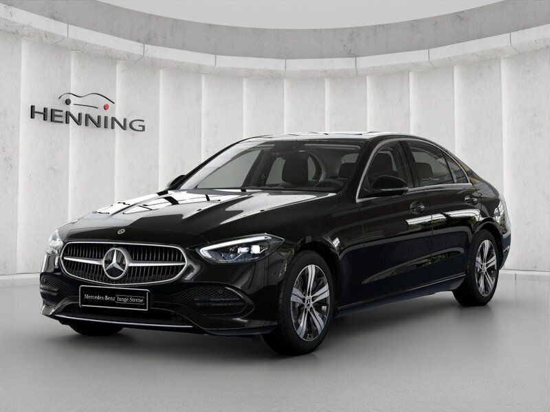 Schwarz Gebraucht 2022 Mercedes C200 Avantgarde Limousine | 37.880 € (Fairer Preis) - Bild 1/4