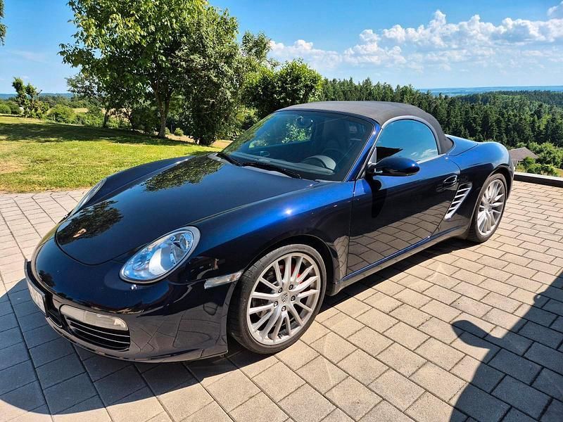 Blau Gebraucht 2007 Porsche Boxster S Cabrio | 33.500 € (Fairer Preis) - Bild 1/4