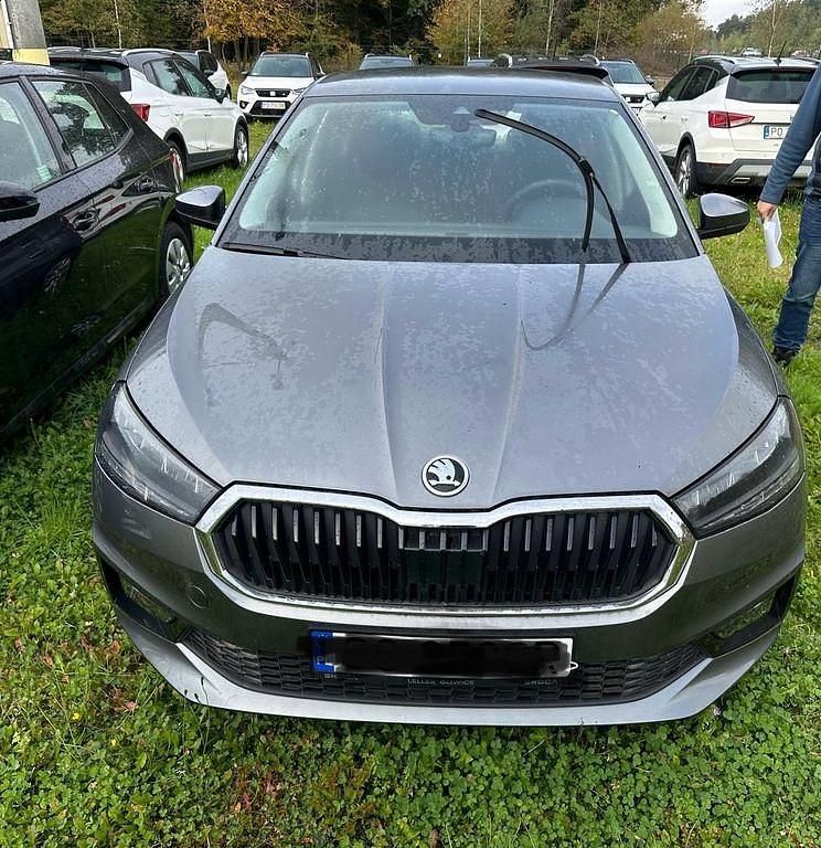 Grau Gebraucht 2024 Skoda Fabia Selection Kleinwagen | 17.303 € (Superpreis) - Bild 1/4