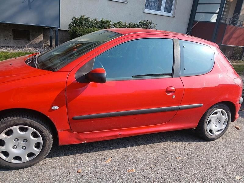 Gebraucht Peugeot 206 2006 Rot Kleinwagen