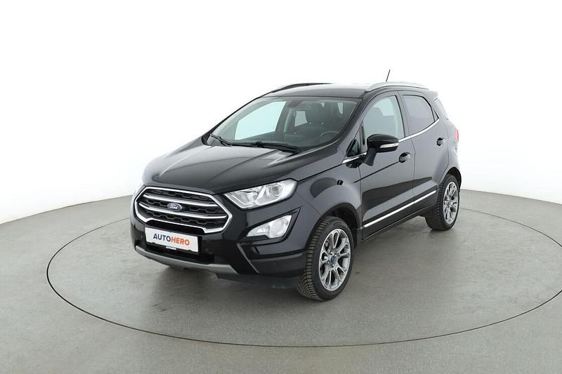 Schwarz Gebraucht 2018 Ford Ecosport Titanium SUV | 11.620 € (Etwas zu teuer) - Bild 1/3
