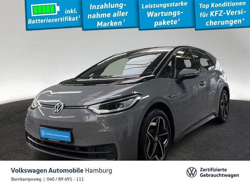 C2 mondsteingrau Gebraucht 2021 VW ID.3 Pro Kleinwagen | 22.888 € (Fairer Preis) - Bild 1/3