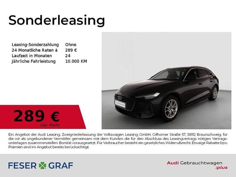 Gebraucht Audi A5 Sport 204 PS (150 kW) 2025 Mythosschwarz metallic Kombi