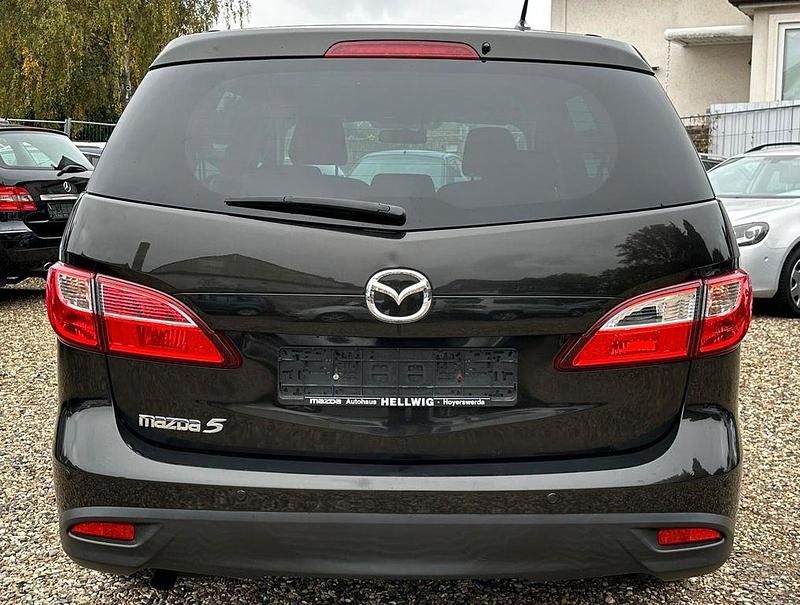 Gebraucht Mazda 5 Center-Line 116 PS (85 kW) 2011 Schwarz Van / Kleinbus