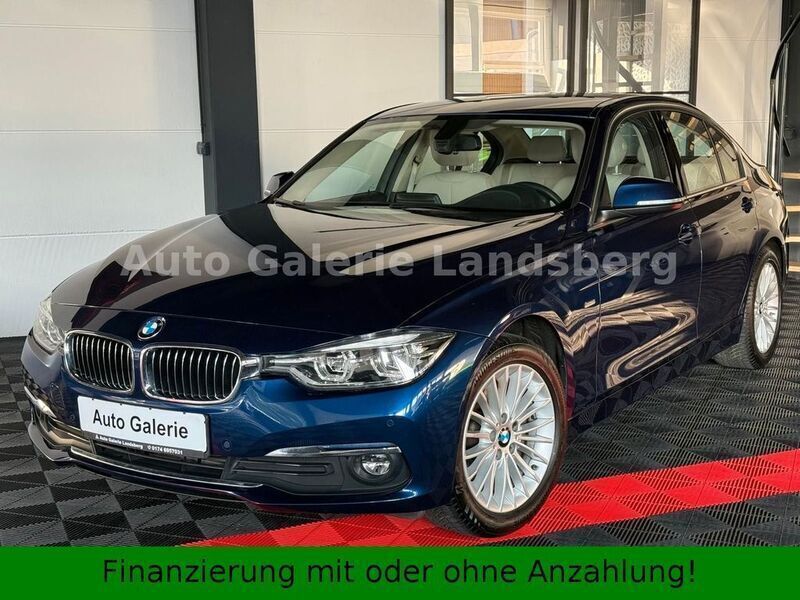 Blau Gebraucht 2017 BMW 318 Luxury Line Limousine | 17.890 € (Fairer Preis) - Bild 1/4