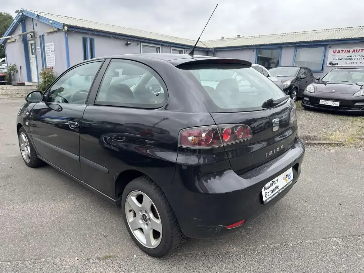 Gebraucht Seat Ibiza 64 PS (47 kW) 2008 Schwarz Kleinwagen