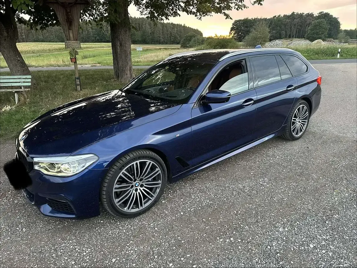 Gebraucht BMW 540 M Sport 320 PS (235 kW) 2018 Blau Kombi