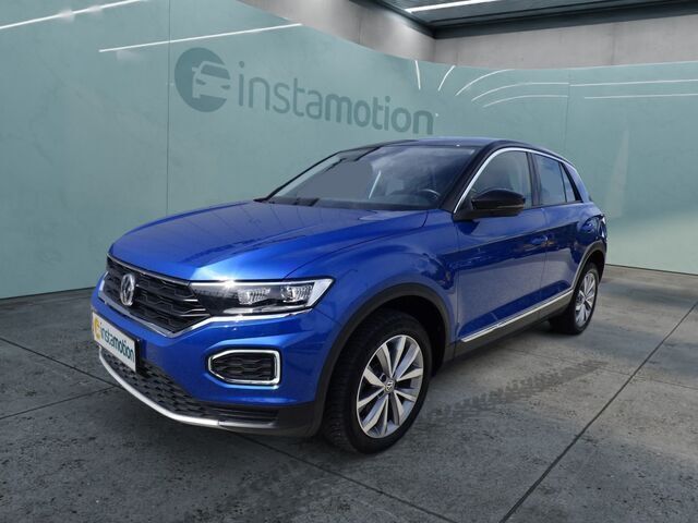 Gebraucht VW T-Roc Style 150 PS (110 kW) 2019 Blau SUV