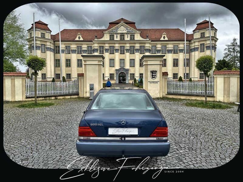 Gebraucht Mercedes 600 408 PS (300 kW) 1992 Nautical blue metallic ( 929u Limousine