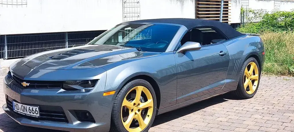Gebraucht Chevrolet Camaro SS 405 PS (297 kW) 2014 Grau Cabrio