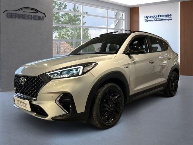 Silber Gebraucht 2020 Hyundai Tucson N Line SUV | 22.887 € (Etwas zu teuer) - Bild 1/4