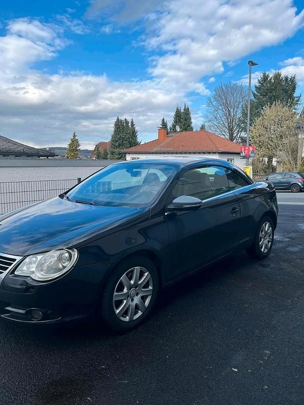 Gebraucht VW Eos Edition 140 PS (102 kW) 2009 Schwarz Cabrio