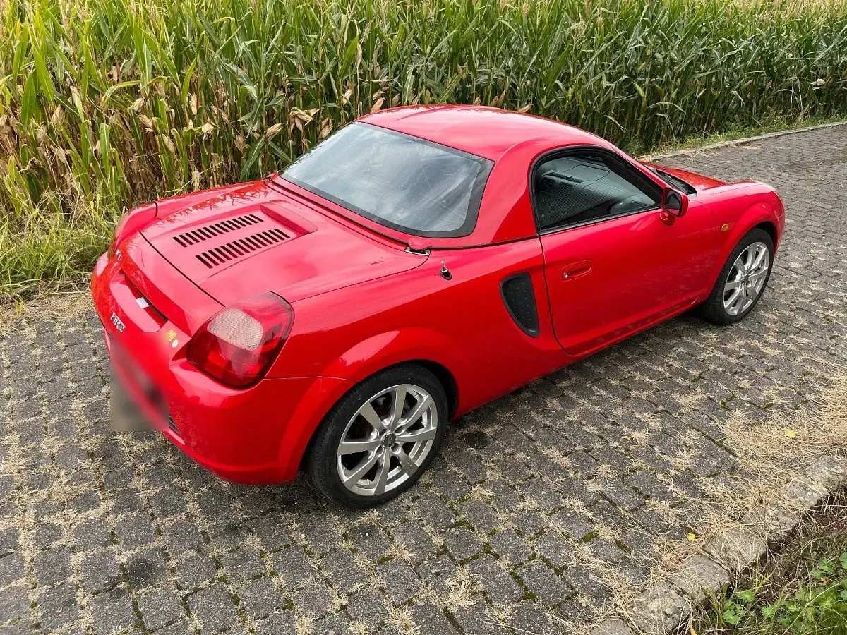 Gebraucht Toyota MR2 140 PS (102 kW) 2002 Rot Cabrio