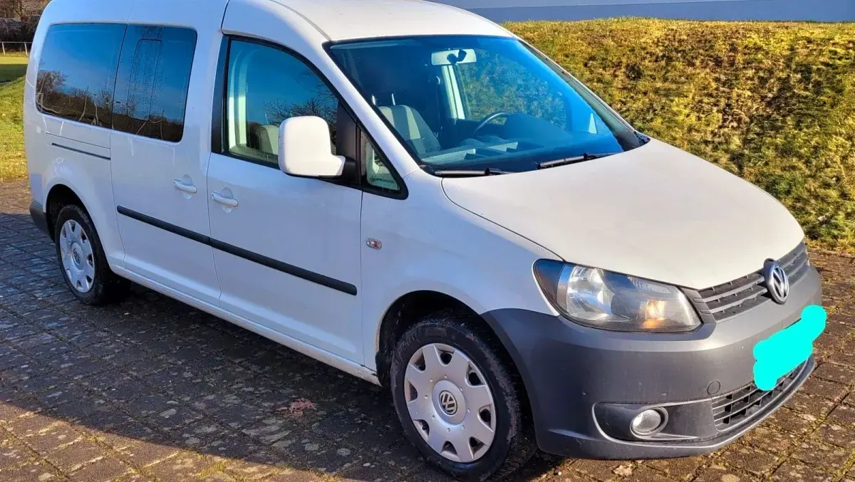 Gebraucht VW Caddy Maxi 140 PS (102 kW) 2014 Weiß Van / Kleinbus
