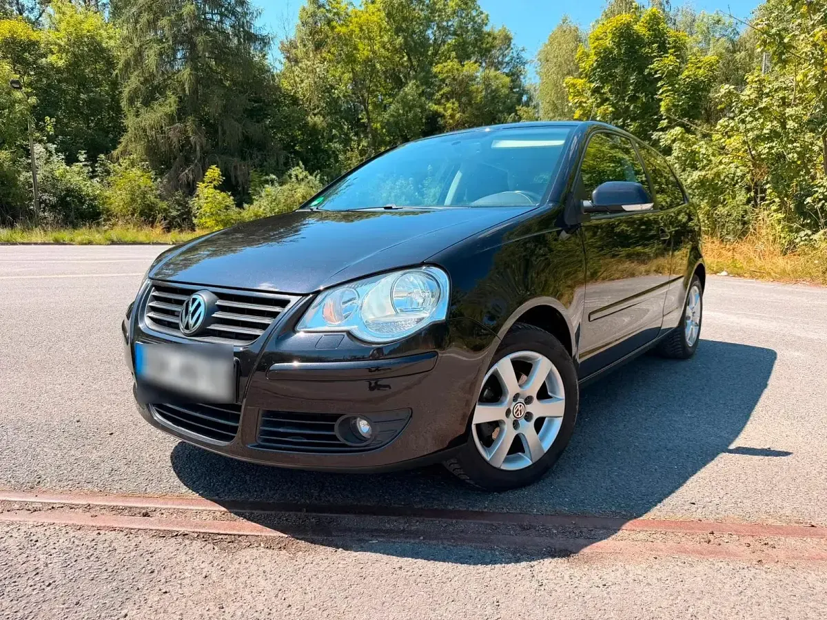 Gebraucht VW Polo Goal 64 PS (47 kW) 2007 Schwarz Kleinwagen