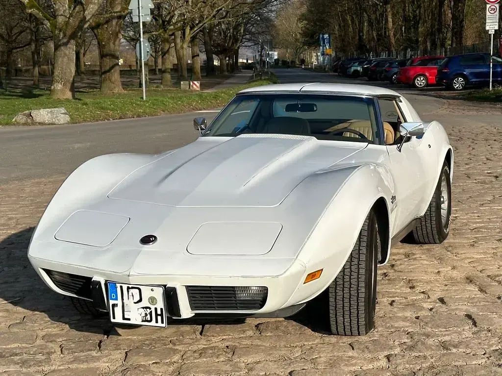 Gebraucht Corvette Stingray 179 PS (131 kW) 1976 Weiß Coupé