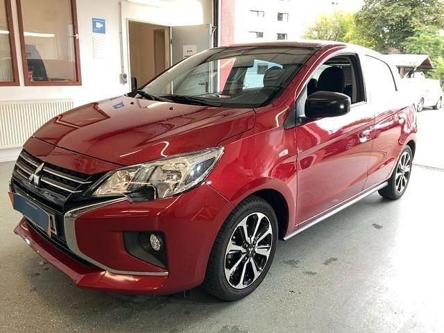 Rot Gebraucht 2021 Mitsubishi Space Star Spirit+ Limousine | 13.990 € (Fairer Preis) - Bild 1/4