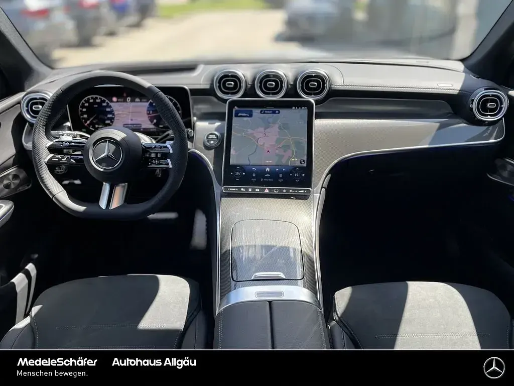 Gebraucht Mercedes GLC450 AMG 367 PS (269 kW) 2026 Manufaktur alpingrau uni SUV