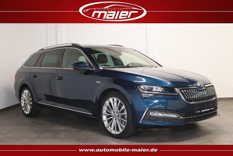 Blau Gebraucht 2021 Skoda Superb LAURIN & KLEMENT Limousine | 24.300 € (Guter Preis) - Bild 1/4
