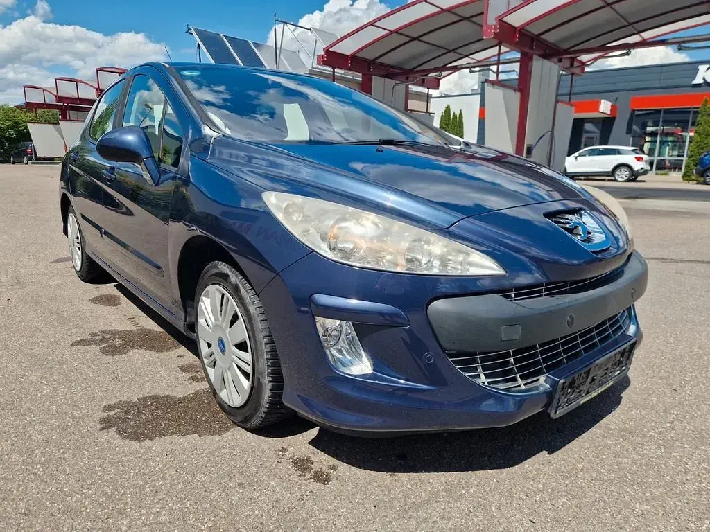 Gebraucht Peugeot 308 Tendance 120 PS (88 kW) 2009 Schwarz Limousine