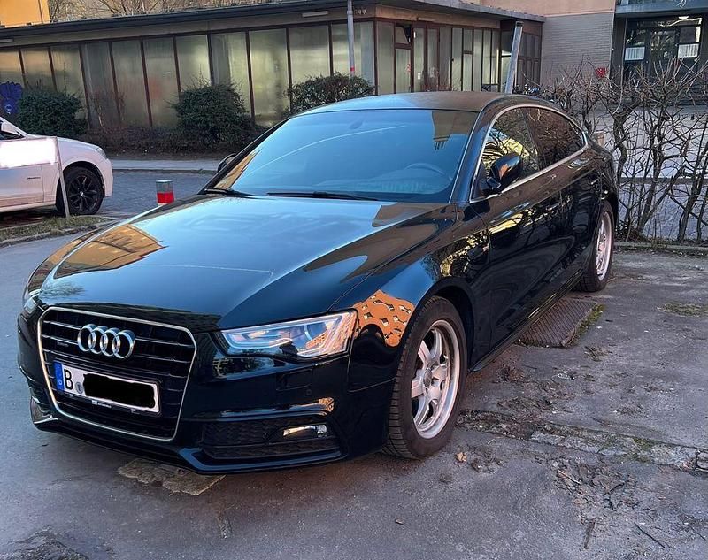 Gebraucht Audi A5 Sportback S-Line 190 PS (139 kW) 2017 Schwarz Kleinwagen