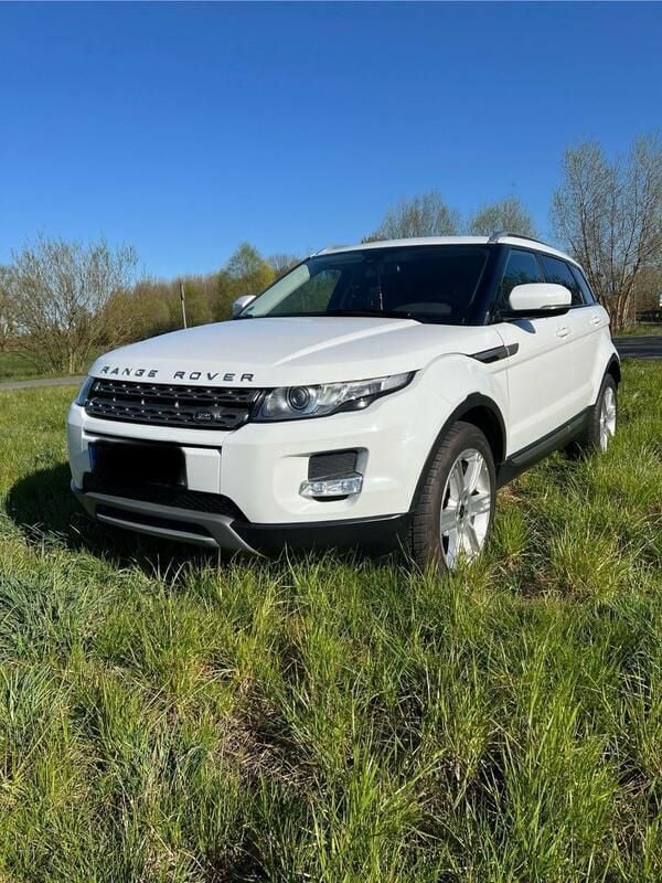 Weiß Gebraucht 2013 Land Rover Range Rover evoque Dynamic SUV | 15.200 € (Guter Preis) - Bild 1/4