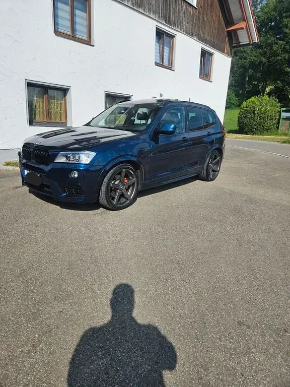 Gebraucht BMW X3 M Sport 258 PS (189 kW) 2013 Blau SUV