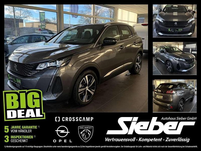 Gebraucht Peugeot 3008 GT 136 PS (100 kW) 2024 Lackierung platiniumgrau/meta SUV